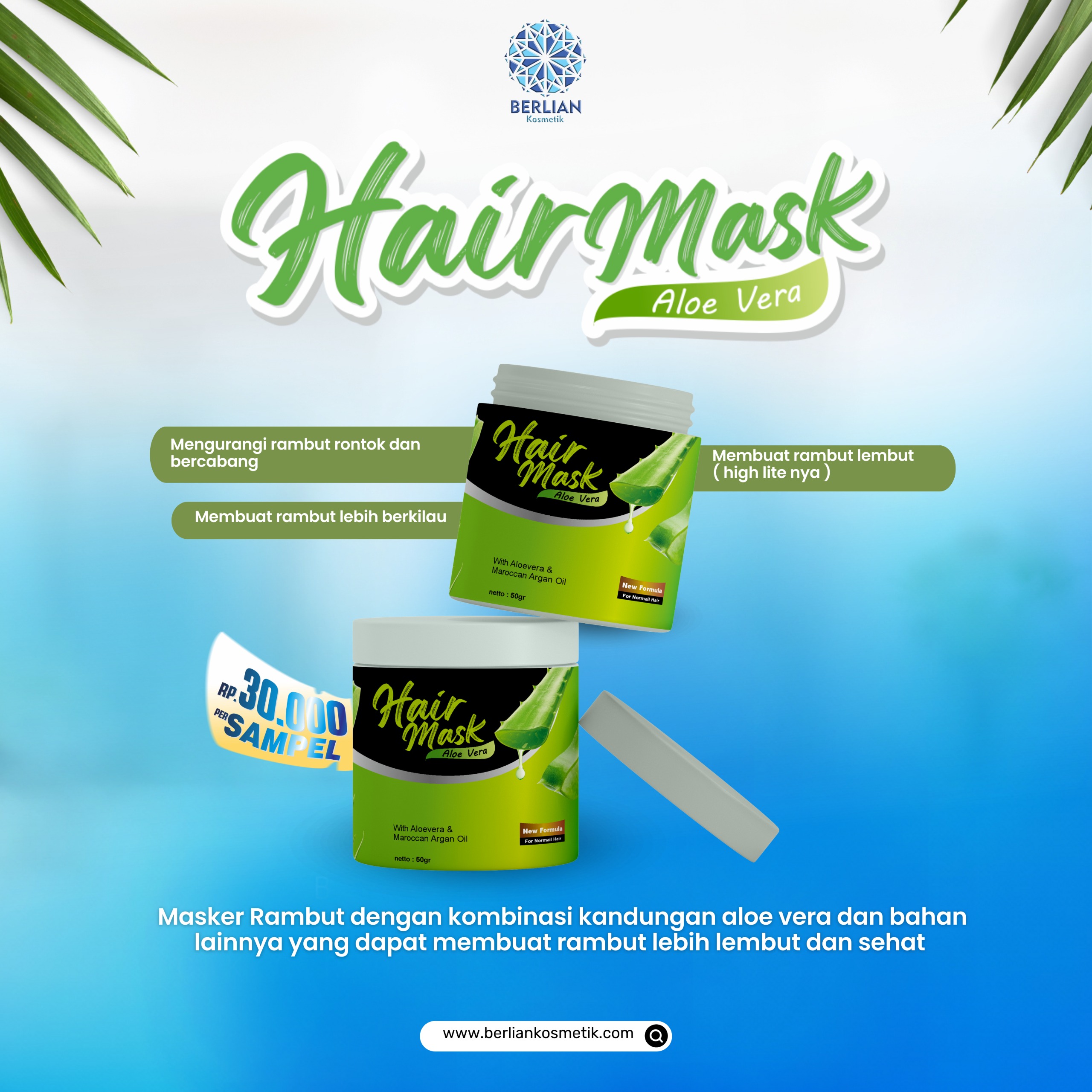 Hair Mask Aloe Vera